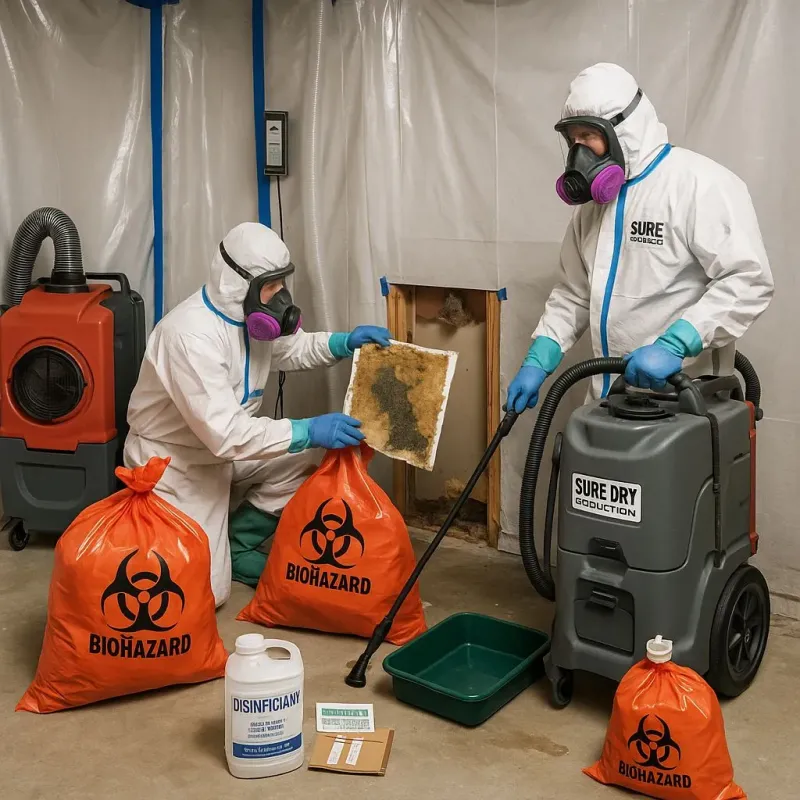 Contaminated Water Handling Protocols process in Colona, IL